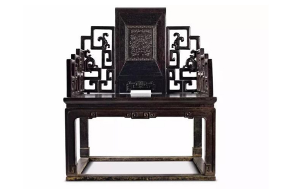 寶座 檀正式用作宮廷家具